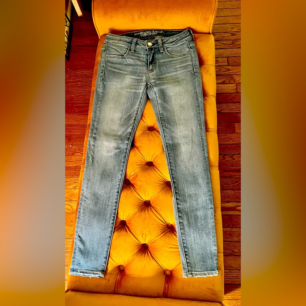 AE stretch skinny jeans